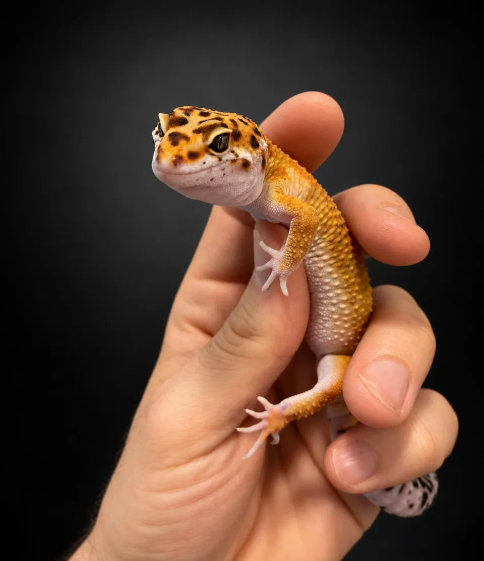 gecko leopard tangerine