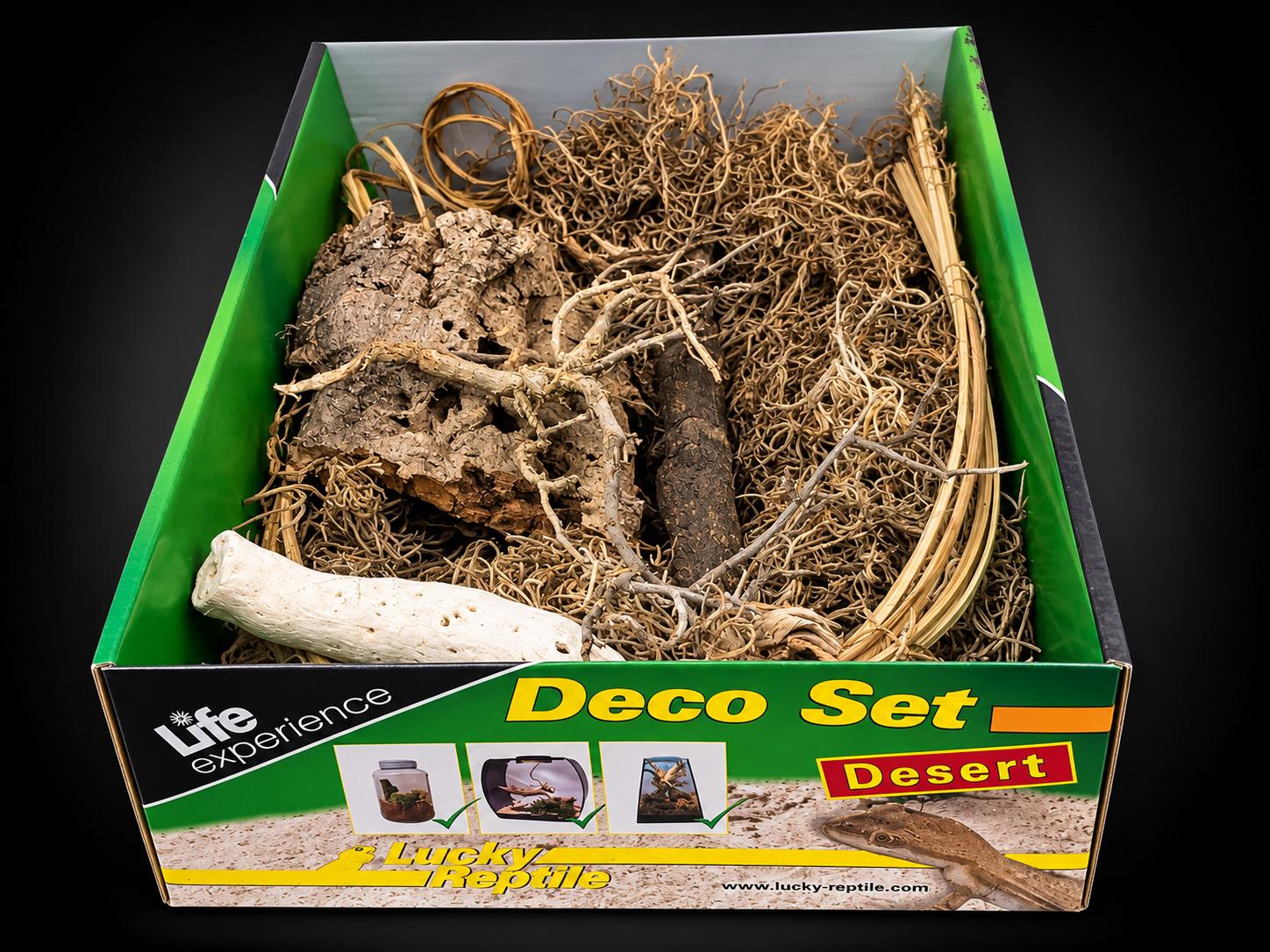 deco set desert lucky reptile